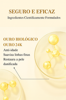 Máscara de Olhos 24K Gold com Ácido Hialurônico