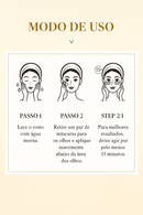 Máscara de Olhos 24K Gold com Ácido Hialurônico