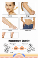 Massageador roller Y 3d e pedra Guasha para lifting