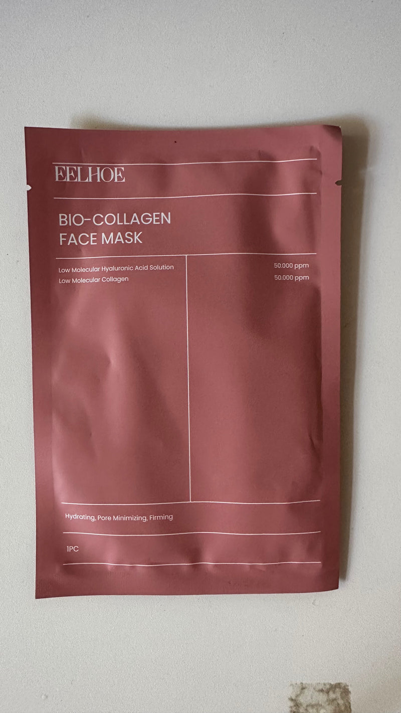 Máscara Facial de Colágeno Eelhoe – Hidratação Profunda e Pele Radiante