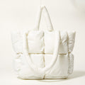 Bolsa puffer acolchoada luxuosa