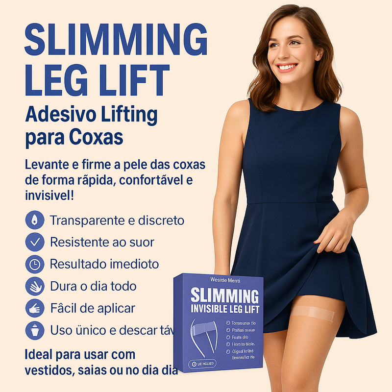 Fita adesiva levantadora instantanea - INVISIBLE LEG LIFT