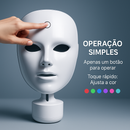 Mascara Led facial 7 cores - Fototerapia Rejuvenescedora Para Sua Pele