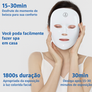 Mascara Led facial 7 cores - Fototerapia Rejuvenescedora Para Sua Pele