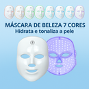 Mascara Led facial 7 cores - Fototerapia Rejuvenescedora Para Sua Pele