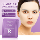 BIOAQUA Máscara Facial com Ácido Hialurônico, Retinol e Extrato de Caracol e cúrcuma