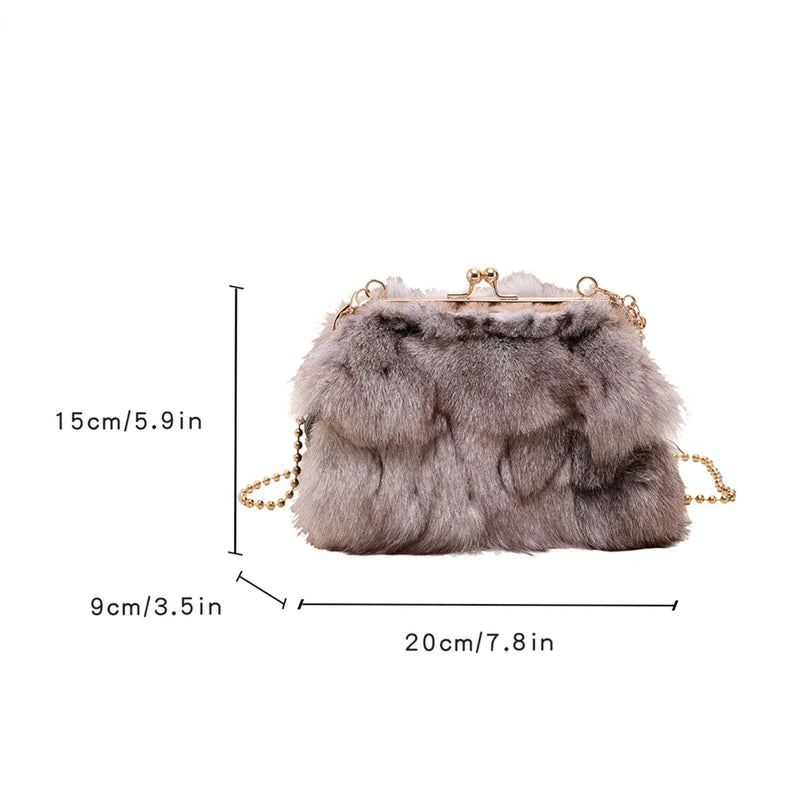 Bolsa de Pelúcia Luxuosa – Elegância e Sofisticação para Suas Noites de Inverno