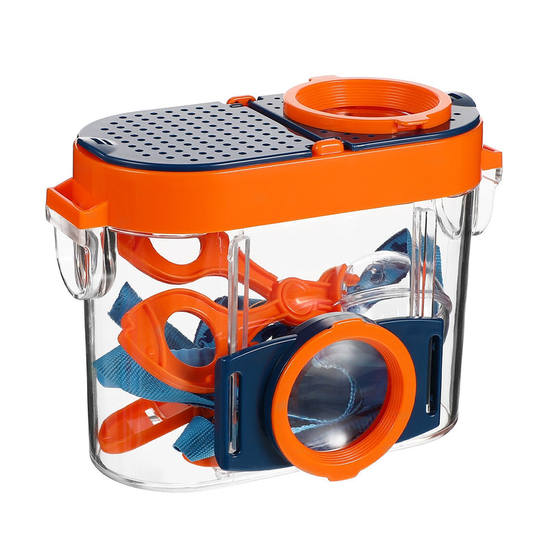 Kit aventureiro de exploração e aprendizagem de insetos