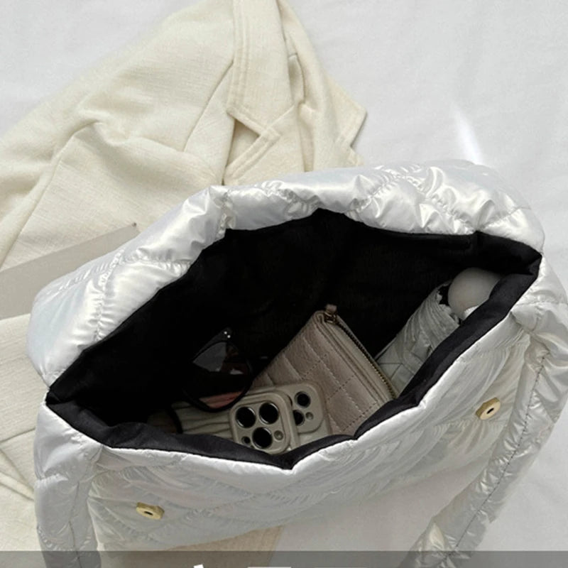 Bolsa Space Cotton — Estilo Sofisticado e Conforto para o Inverno
