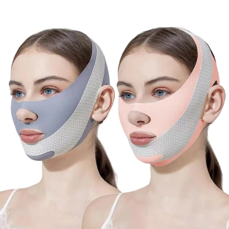 Faixa Modeladora Facial V-Line | Lifting Instantâneo Contra Papada e Flacidez