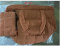 Bolsa Matelassê com Mini Bolsa – Leve, Espaçosa e Cheia de Estilo!