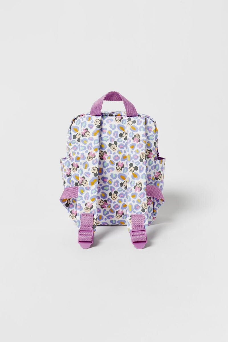 Mochila bolsa infantil Minnie colorida desenho animado