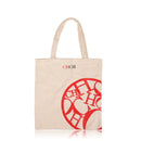 Bolsa tiracolo luxuosa vintage de algodão