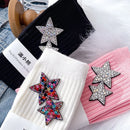 Meias estrela com Diamantes – brilho, bonforto e muito Estilo