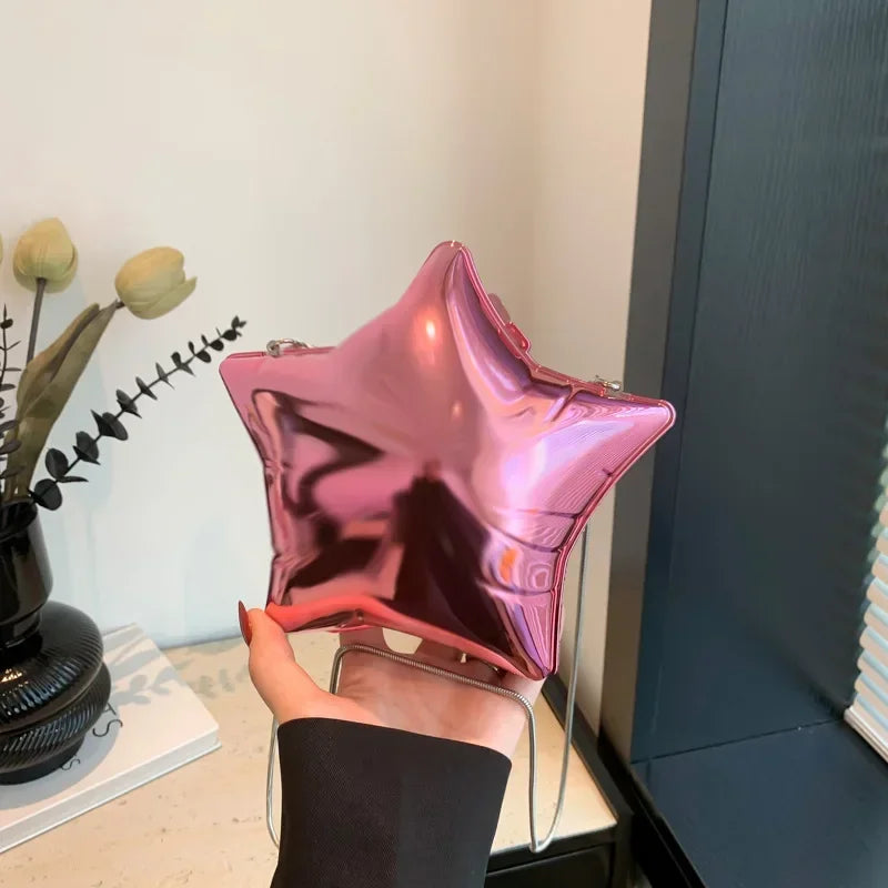 Bolsa Estrela Acrílica – O Brilho Fashion Que Faltava no Seu Look