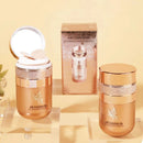 Base almofada de ar com Esponja Borboleta – Cobertura Natural, Hidratação e Controle de Oleosidade