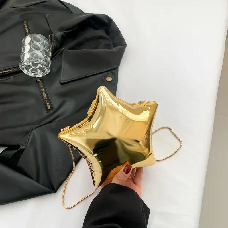 Bolsa Estrela Acrílica – O Brilho Fashion Que Faltava no Seu Look