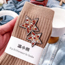 Meias estrela com Diamantes – brilho, bonforto e muito Estilo