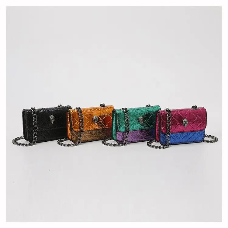 Bolsa Mini dopamine — Transversal com Corrente, Compacta e Cheia de Charme!