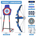 Brinquedo arco e flecha arqueiro com LED