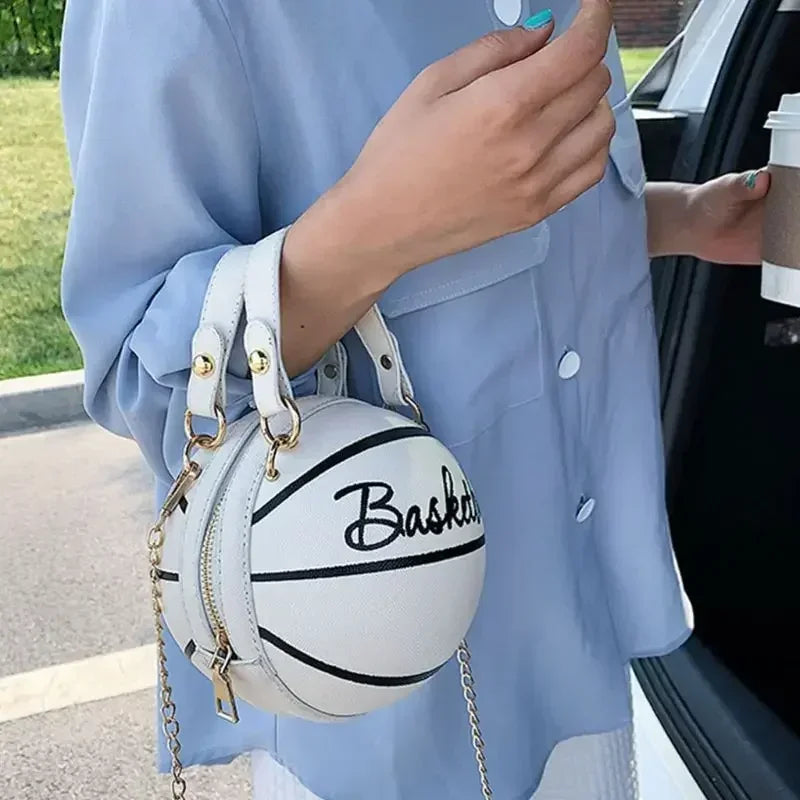 Bolsa criativa bola de basquete estilo coreano