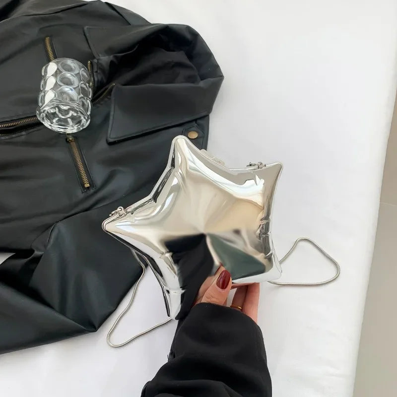Bolsa Estrela Acrílica – O Brilho Fashion Que Faltava no Seu Look