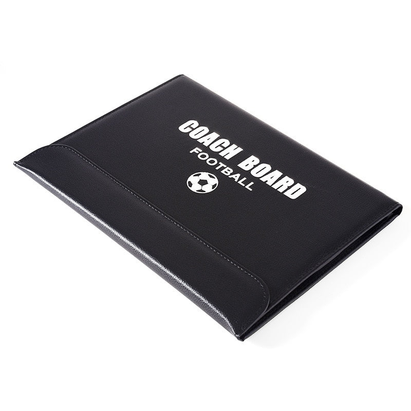 Placa prancheta tática magnética dobrável para treino de futebol