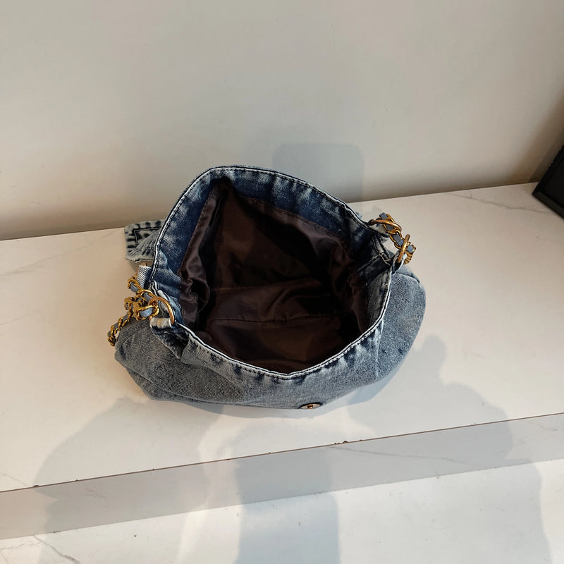 Bolsa jeans corrente 
