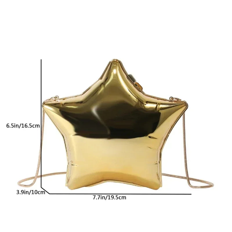 Bolsa Estrela Acrílica – O Brilho Fashion Que Faltava no Seu Look