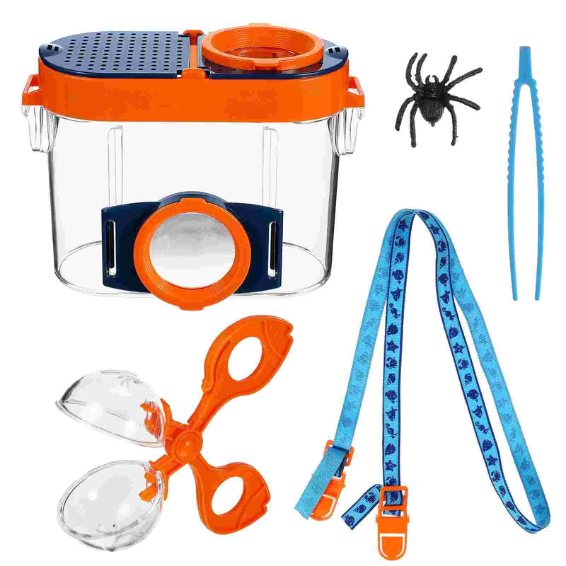 Kit aventureiro de exploração e aprendizagem de insetos