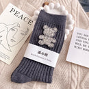 Meias Ursinho com Diamantes – brilho, bonforto e muito Estilo