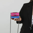 Bolsa mini metálica colorida dopamine