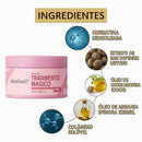 Máscara Capilar Mágica – Queratina Nutritiva 5 minutos