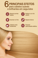 Máscara Capilar Mágica – Queratina Nutritiva 5 minutos